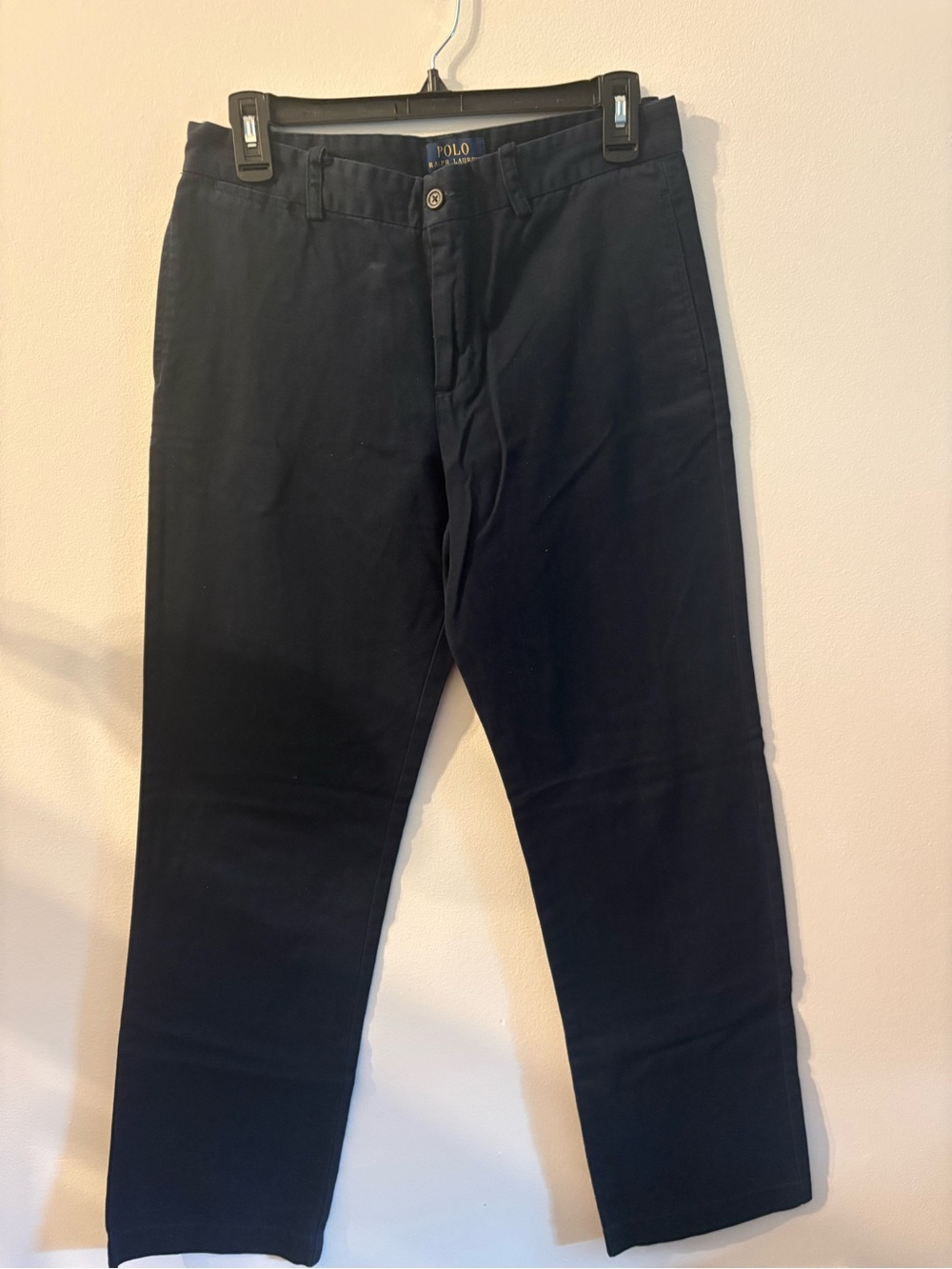 Polo Ralph Lauren Women’s Size 18 Navy Cotton Straight Leg Chino Pants